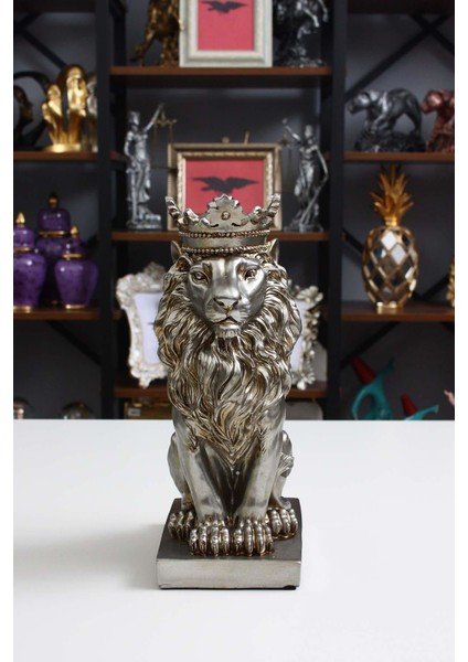 Rhs Aslan Kral Biblo Gümüş Büyük Boy modelleri