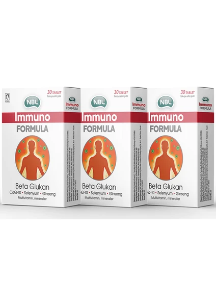 Immuno Formula 30 Tablet 3 Adet