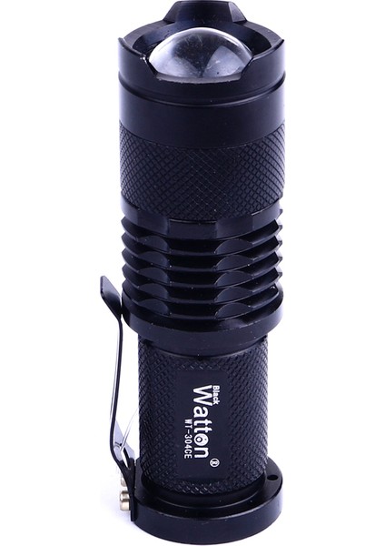 Mini Güçlü Şarjlı Pilli El Feneri Watton WT-304