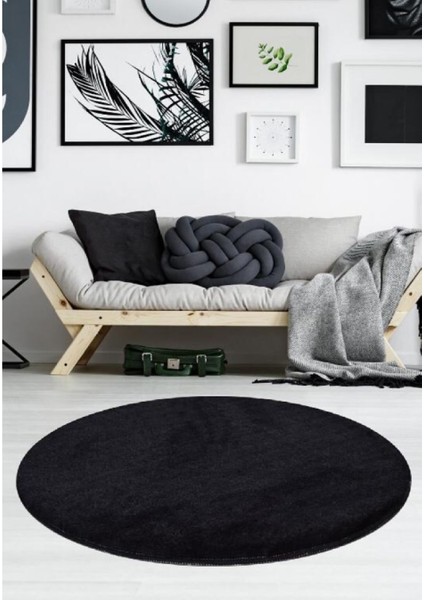 Peluş Post Halı Kaymaz Taban