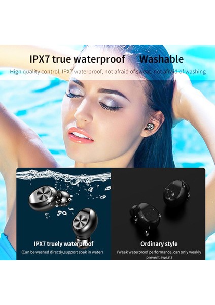 F9-10 Mini Tws 9D Stereo Bluetooth 5.0 Kulaklık (Yurt Dışından)