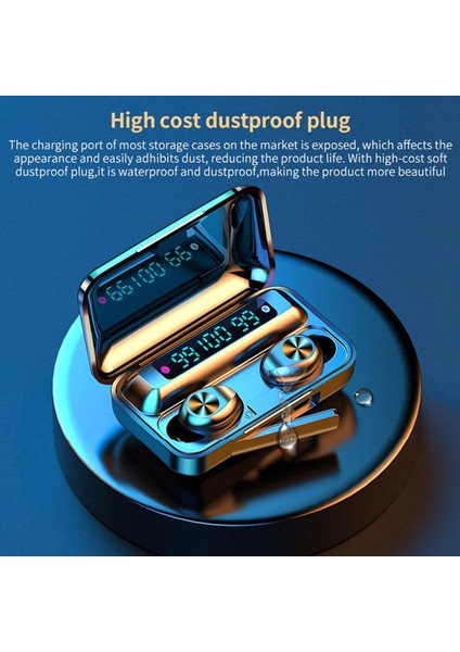 F9-10 Mini Tws 9D Stereo Bluetooth 5.0 Kulaklık (Yurt Dışından)