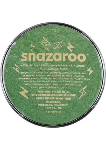 Metalik Yüz ve Vucut Boyası Su Bazlı 7 Renk