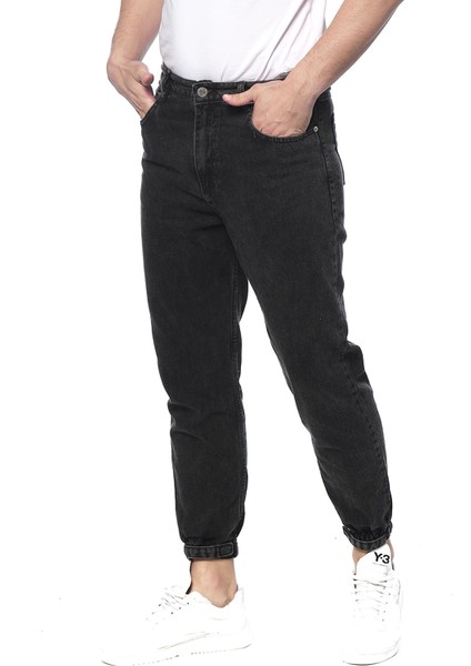 Likralı Paçası Lastikli Erkek Kot Pantolon fiyatları