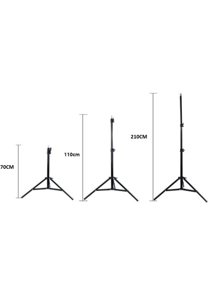 Rıng Fıll Lıght LED Halka Işık 24W 5500K Tripod ile Bluethoot Kumanda