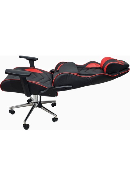 Zal X-2071 Pro Gamer Üst Seviye Oyuncu Koltuğu Gaming Chair Yarış Koltuğu Oyun Koltuğu Komple Yatar