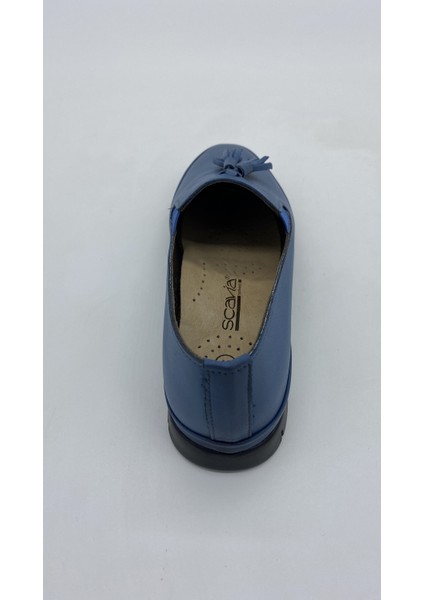 Scavıa 018 Mavı Günlük Fıyonklu Ayakkabı modelleri