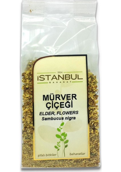 Istanbul Baharat Mürver Çiçeği 50 gr x 4