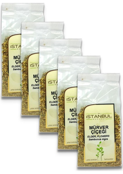 Istanbul Baharat Mürver Çiçeği 50 gr x 5