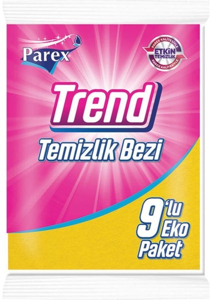 Trend Temizlik Bezi 9'lu