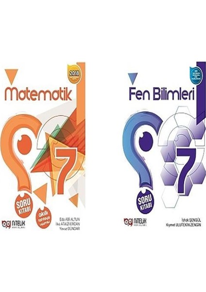 7. Sınıf Mat-Fen Soru Bankası Seti
