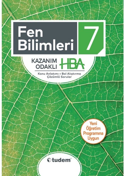 7. Sınıf Fen Bilimleri Kazanım Odaklı HBA