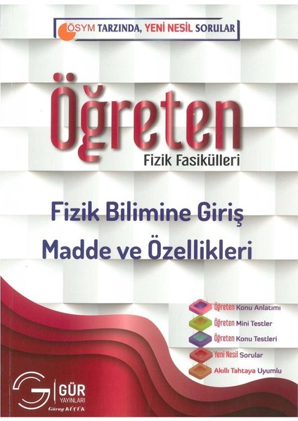 Öğreten Fizik-Madde ve Özellikleri