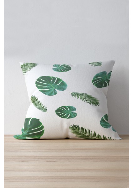 Limonlu Sarı Yeşil Yastık Kırlent Kılıfı 898