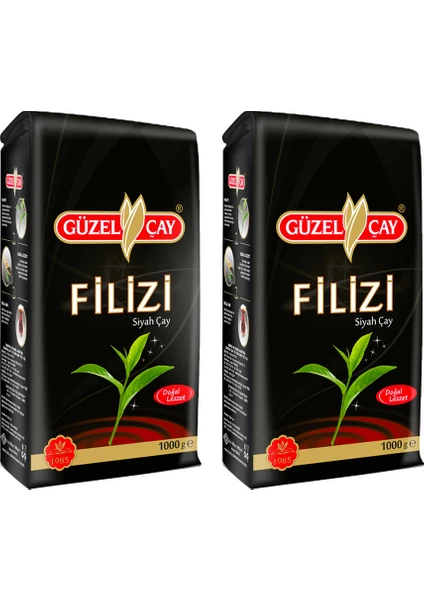 Güzel Çay Filizi (Siyah) 1000g Fırsat (x2 adet)