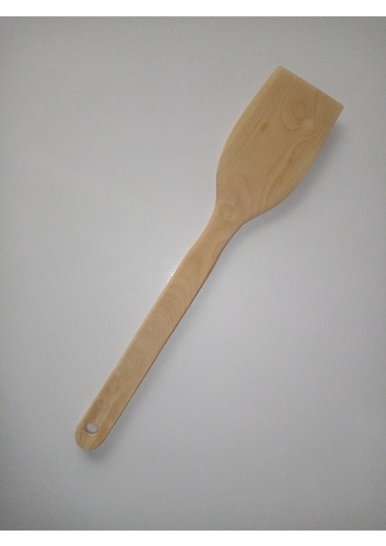 El Yapımı Şimşir Ağacı Ahşap Spatula 28Cm