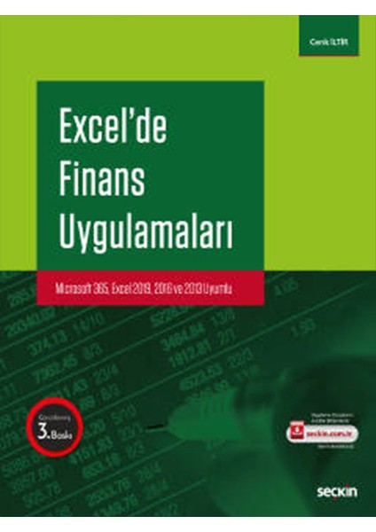 Excel'de Finans Uygulamaları Microsoft 365 - Excel 2019 - 2016 ve 2013 Uyumlu - Cenk İltir