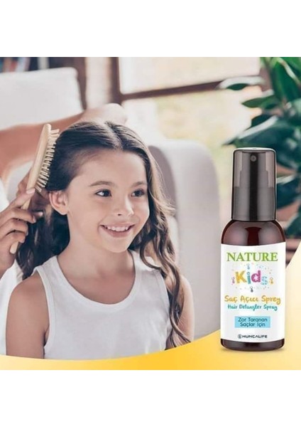 Nature Kids Zor Taranan Saçlar Için Saç Açıcı Sprey 150 ml