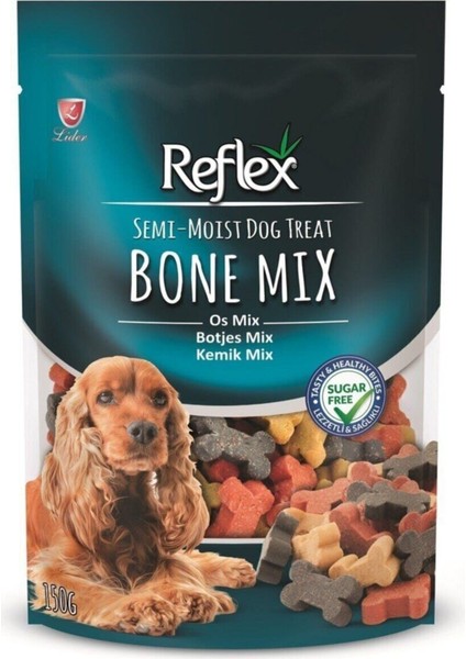 Reflex Semi-Moist Mini Mix Kemik Köpek Ödülü 150 gr