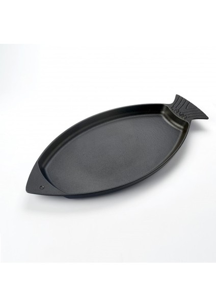 Döküm Balık Tavası Tavası 20X32 Cm Balık Formlu Lava Tava