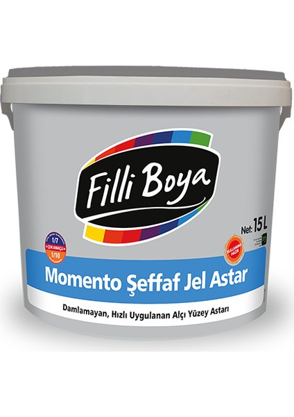 Filli Boya Momento Şeffaf Jel Astar 2,5 Lt