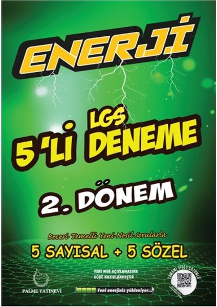 8. Sınıf Enerji LGS 5'li 2.dönem Deneme