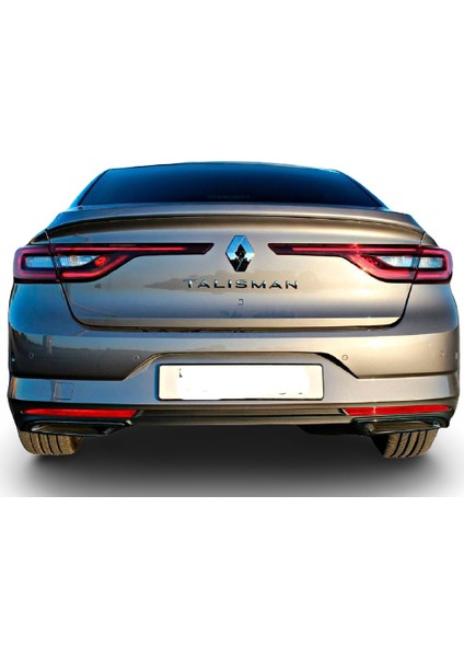 Renault Megane 4 Talisman ( 2016-2020 ) Krom Bagaj Alt Çıtası Paslanmaz Çelik