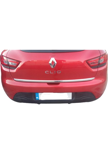 Renault Clio 4 Hb ( 2012-2018 ) Krom Bagaj Alt Çıtası Paslanmaz Çelik