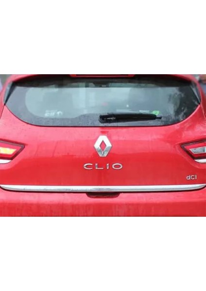 Renault Clio 4 Hb ( 2012-2018 ) Krom Bagaj Alt Çıtası Paslanmaz Çelik