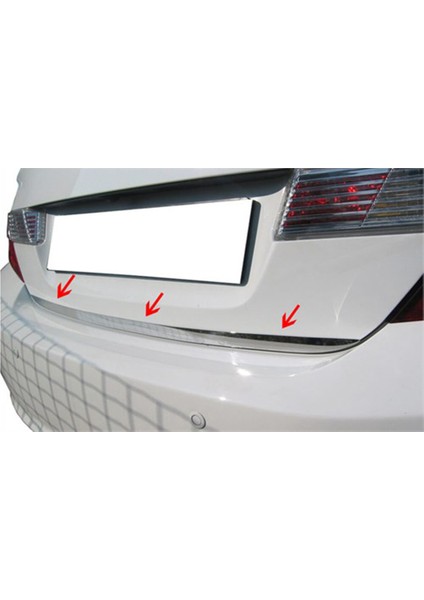 Honda Civic ( 2012-2015) Krom Bagaj Alt Çıtası Paslanmaz Çelik modelleri