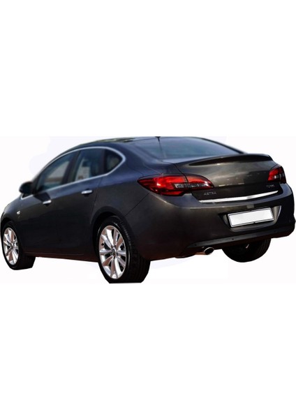 Opel Astra J Sedan ( 2012-2018) Krom Bagaj Alt Çıtası Paslanmaz Çelik