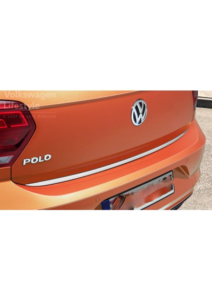 Vw Polo ( 2019-2020 )Krom Bagaj Alt Çıtası Paslanmaz Çelik