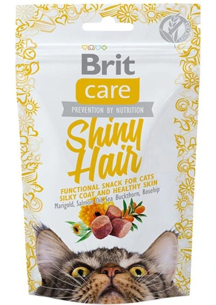 Brit Care Cat Snack Shiny Hair Kedi Ödülü 50 gr