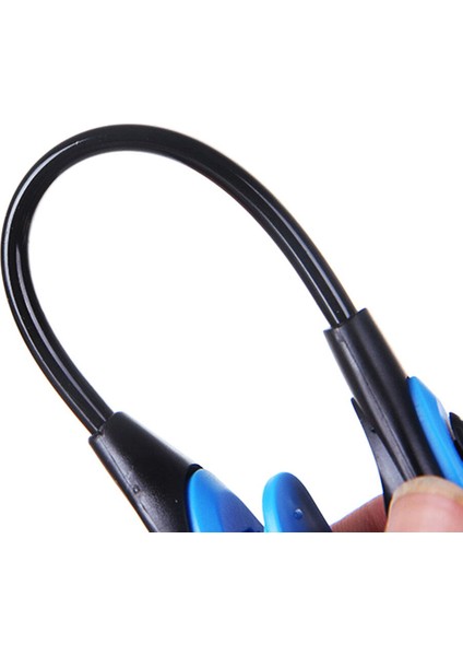 Mandallı Kitap Okuma LED Lamba Esnek Aydınlatma 26 cm - AL2498 Mavi