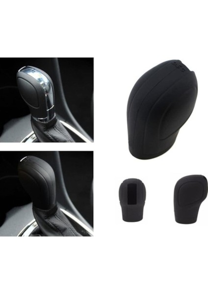 Silikon Dsg Otomatik Vites Topuzu Kılıfı Siyah fiyatları