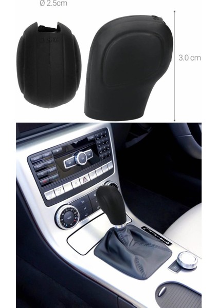 Silikon Dsg Otomatik Vites Topuzu Kılıfı Siyah modelleri