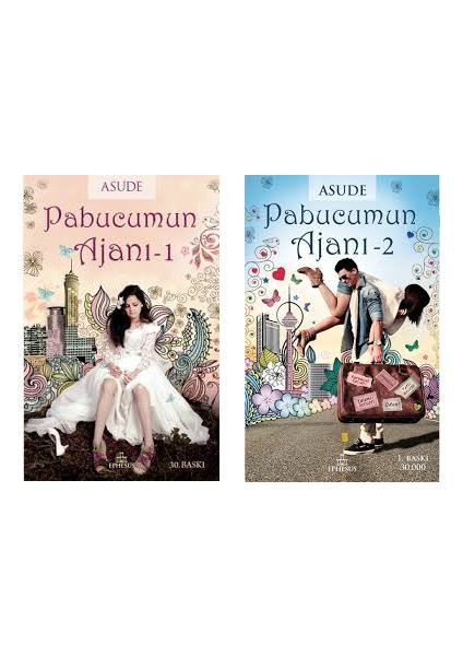 Pabucumun Ajanı 2 Kitap Set Asude