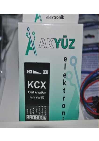 Ayarlı Amerikan Park Modülü 2 Çıkışlı Kcx