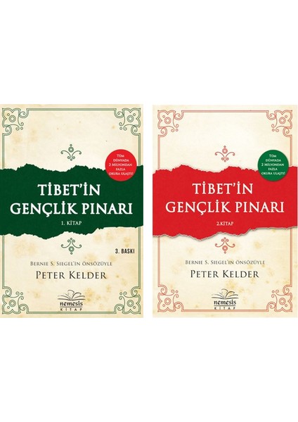Tibet'in Gençlik Pınarı 1. Kitap - Tibet'in Gençlik Pınarı 2 Kitap Set - Peter Kelder