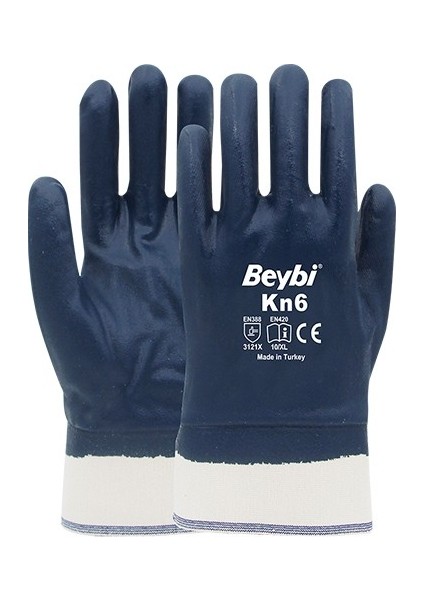 Eldiven Pamuk Nitril Kn6 3 Çift