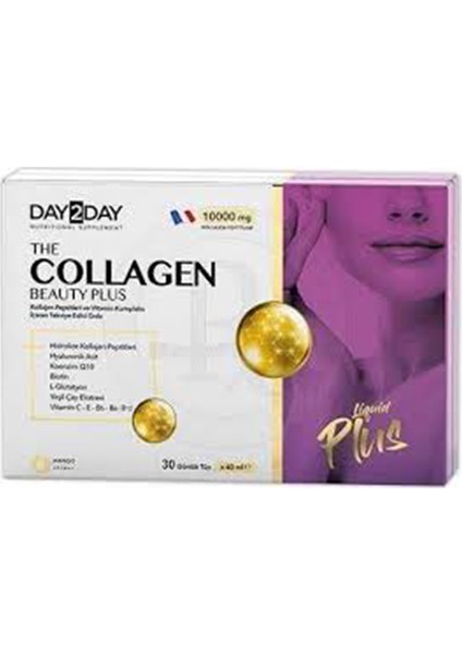 DAY2DAY Collagen Liquid Plus 10.000 Mg 30 Tüp