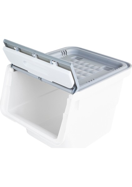 Organizer Beyaz Gri Kutu 12 Lt