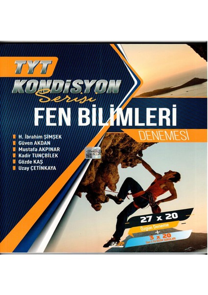 TYT Fen Bilimleri Kondisyon Serisi 27 x 20 Denemesi