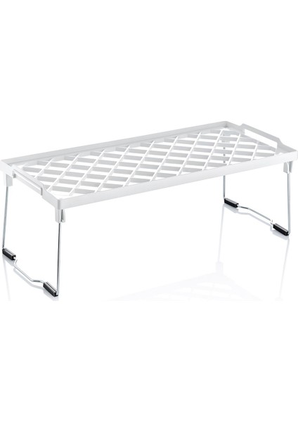 Metal Ayaklı Tek Katlı Pratik Raf Düzenleyici 20X45