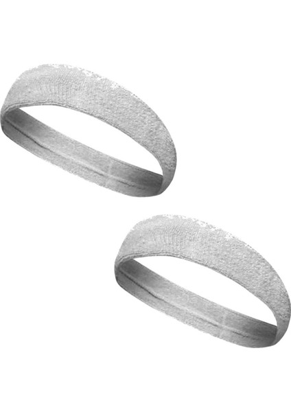 2 Adet Sporcu Havlu Kafa Bandı Alın Ter Bandı Headband