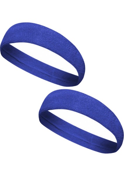 2 Adet Sporcu Havlu Kafa Bandı Alın Ter Bandı Headband