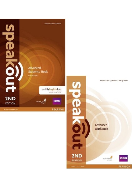 Speakout Advanced 2nd Edition Student's Book + Workbook With DVD Myenglishlab