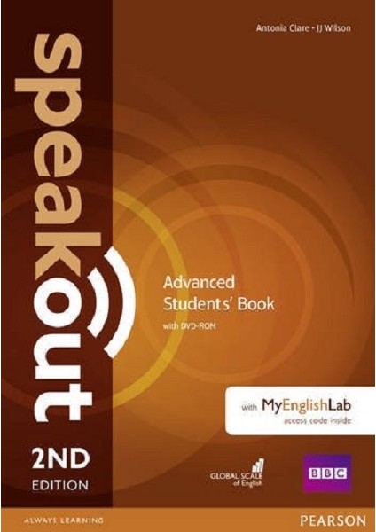 Speakout Advanced 2nd Edition Student's Book + Workbook With DVD Myenglishlab
