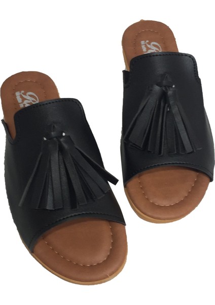 1211 Rahat Günlük Püsküllü Kadın Terlik fiyatları