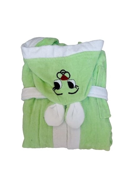 Kapüşonlu Çocuk Bornozu